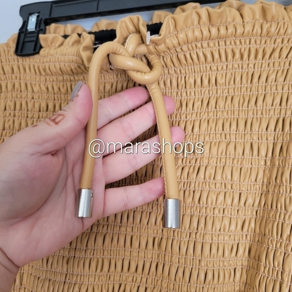 ALC Jenny Vegan Leather Skirt - Picture 3 of 7